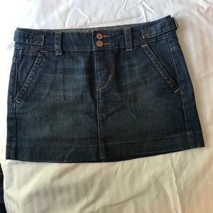 Denim Mini Skirt
